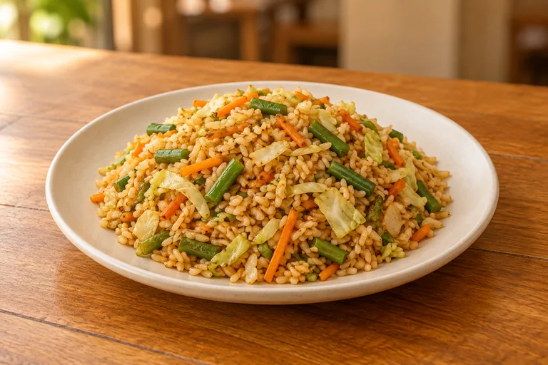 Illustratieve foto bij Nasi vegetarisch