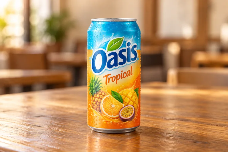 Illustratieve foto bij Oasis Tropical (33 cl)